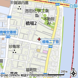 橋場診療所周辺の地図