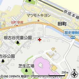 千葉県佐倉市城内町82周辺の地図