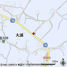 千葉県匝瑳市大浦506周辺の地図