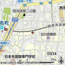 東京都豊島区目白5丁目30-1周辺の地図