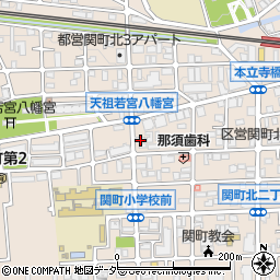 関町将棋クラブ周辺の地図