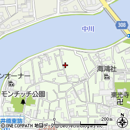東京都葛飾区西新小岩5丁目14-3周辺の地図