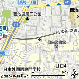 東京都豊島区目白5丁目30-15周辺の地図