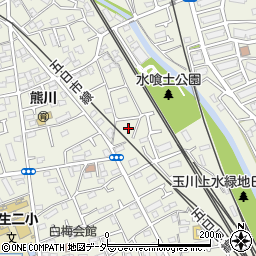 東京都福生市熊川528-27周辺の地図