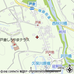 東京都あきる野市戸倉108周辺の地図