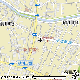 立川市消防団　第５分団周辺の地図