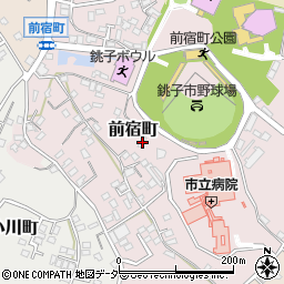 千葉県銚子市前宿町643周辺の地図