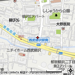 日生薬局　柳沢店周辺の地図