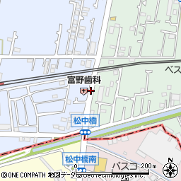 西武立川駅入口周辺の地図