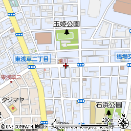 清川一周辺の地図