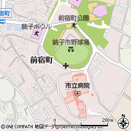 千葉県銚子市前宿町526周辺の地図