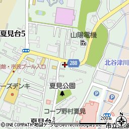 千葉県船橋市夏見台4丁目20-39周辺の地図