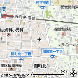 名鉄協商武蔵関南第２駐車場周辺の地図