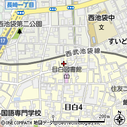 東京都豊島区目白4丁目30-5周辺の地図