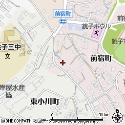 千葉県銚子市前宿町715-1周辺の地図