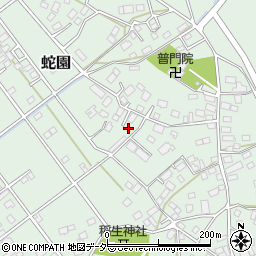 千葉県旭市蛇園3555周辺の地図