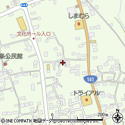 山梨県韮崎市藤井町北下條434-1周辺の地図