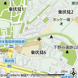 西東京市　東伏見第二学童クラブ周辺の地図
