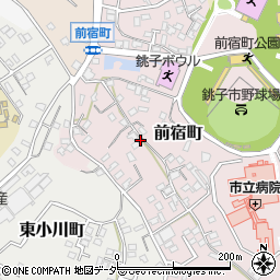 千葉県銚子市前宿町721周辺の地図