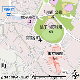 千葉県銚子市前宿町650周辺の地図