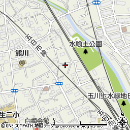 東京都福生市熊川528-4周辺の地図