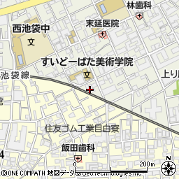 東京都豊島区西池袋4丁目1周辺の地図