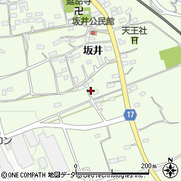山梨県韮崎市藤井町坂井506周辺の地図