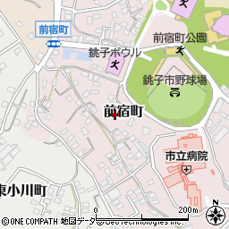 千葉県銚子市前宿町674周辺の地図