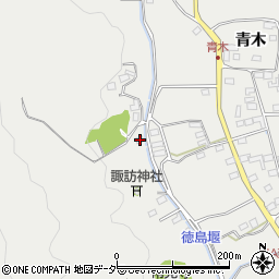 山梨県韮崎市清哲町青木2859周辺の地図