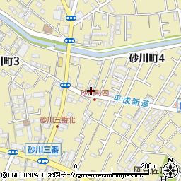 吉成荘周辺の地図