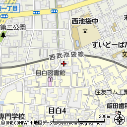 東京都豊島区目白4丁目31-15周辺の地図