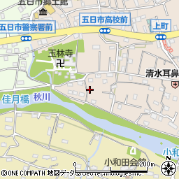東京都あきる野市五日市949周辺の地図