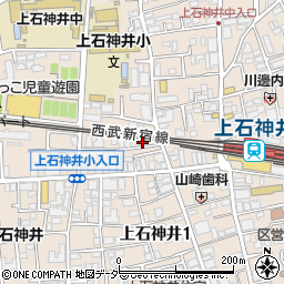 ル・デポ上石神井店周辺の地図