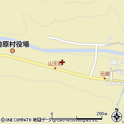 東京都西多摩郡檜原村446周辺の地図