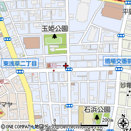 山崎生花店周辺の地図