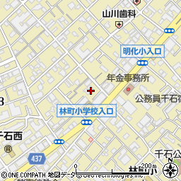 東京都文京区千石周辺の地図