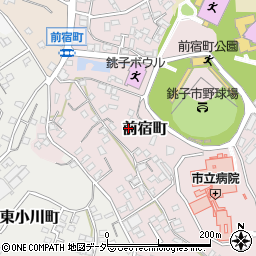 千葉県銚子市前宿町676周辺の地図