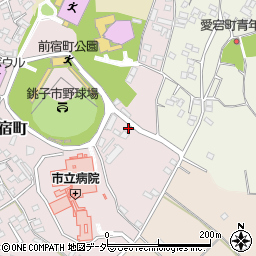 千葉県銚子市前宿町858-1周辺の地図