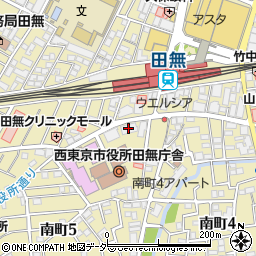西東京商工会　田無事務所周辺の地図