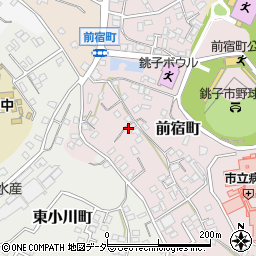 千葉県銚子市前宿町718-2周辺の地図
