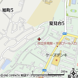千葉県船橋市夏見台5丁目5-27周辺の地図