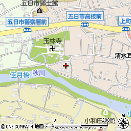 東京都あきる野市五日市933周辺の地図
