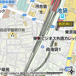 東京都豊島区西池袋2丁目26周辺の地図