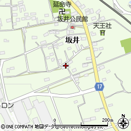 山梨県韮崎市藤井町坂井506-1周辺の地図