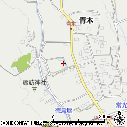 山梨県韮崎市清哲町青木2441周辺の地図