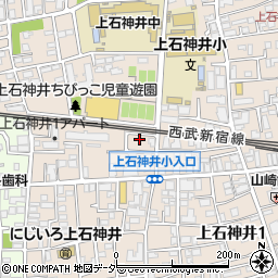 朝日新聞サービスアンカー　練馬区ＡＳＡ上石神井周辺の地図