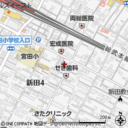 東京ベイ信用金庫　本部紛失・盗難窓口用周辺の地図
