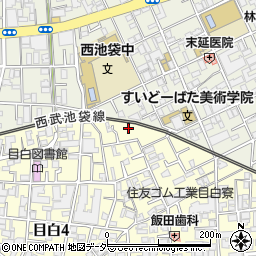 東京都豊島区目白4丁目36-6周辺の地図