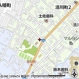 ａｐｏｌｌｏｓｔａｔｉｏｎはっぴいぷらざ清川ＳＳ周辺の地図