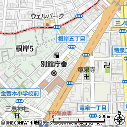 東京都台東区下谷3丁目18周辺の地図
